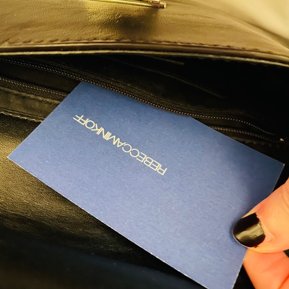 Final sale - Rebecca Minkoff black leather stud clutch - Valentino like - Picture 4 of 7